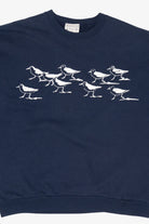 Vintage Flock Of Birds Michigan Rag Co. Sweatshirt (1990s)
