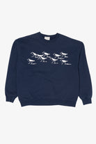 Vintage Flock Of Birds Michigan Rag Co. Sweatshirt (1990s)