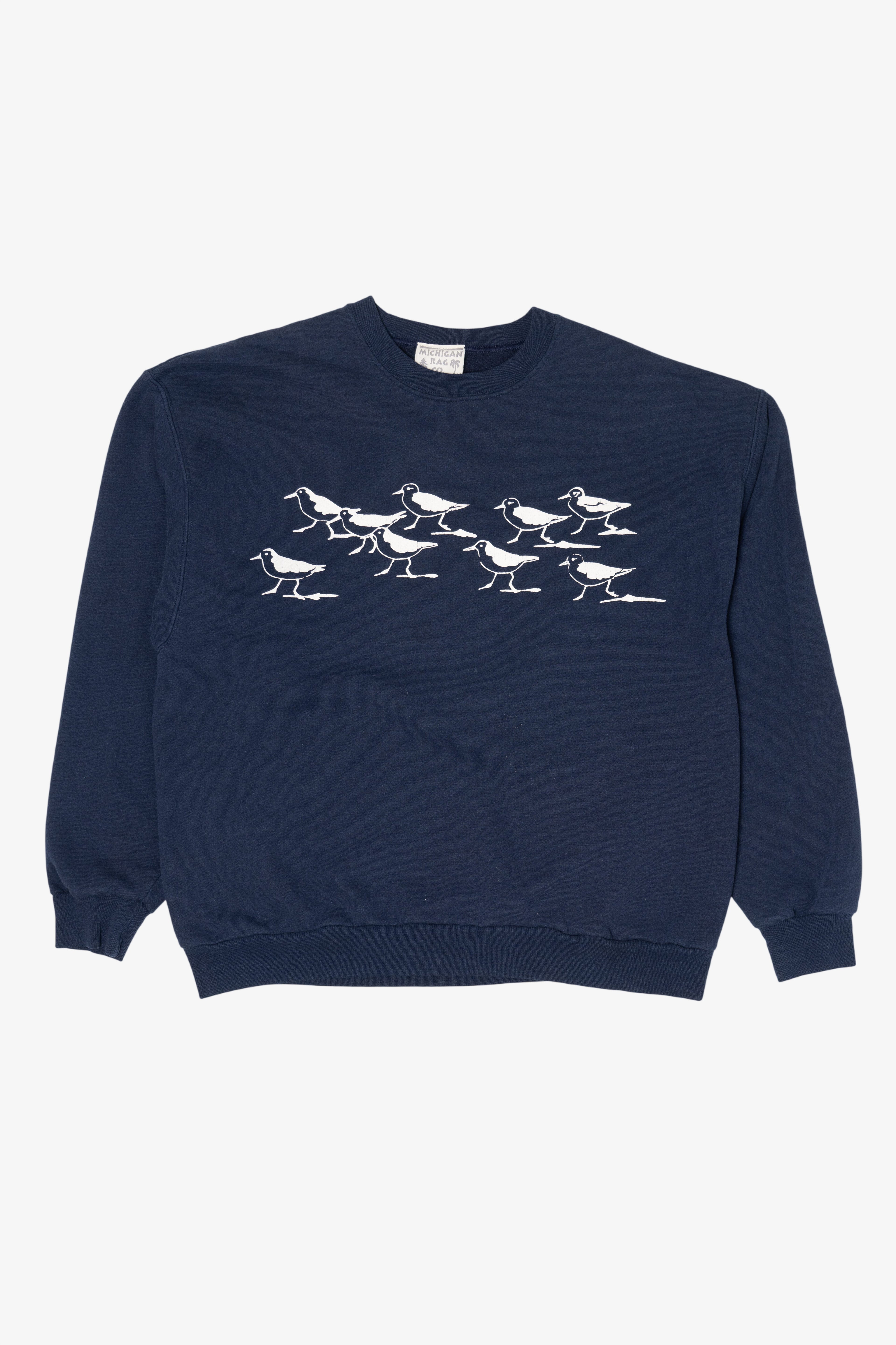 Vintage Flock Of Birds Michigan Rag Co. Sweatshirt (1990s)