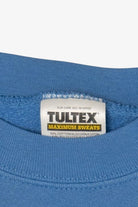 Vintage Blue Kittens And Flowerpots Tultex Sweatshirt (2000s)