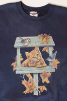 Vintage Cat In The Bird Feeder Sweatshirt (2000s)