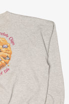 Vintage "Cats Are The Chocolate Chips In the Cookie Of Life" Sweatshirt (1990s)