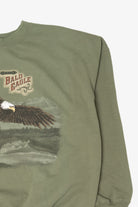 Green American Bald Eagle Sweatshirt