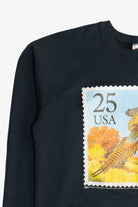 Vintage Pheasant USA Postage Stamp Sweatshirt (1990s)