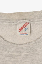 Vintage Gray Jerzees Deer Buck Raglan Sweatshirt (1990s)