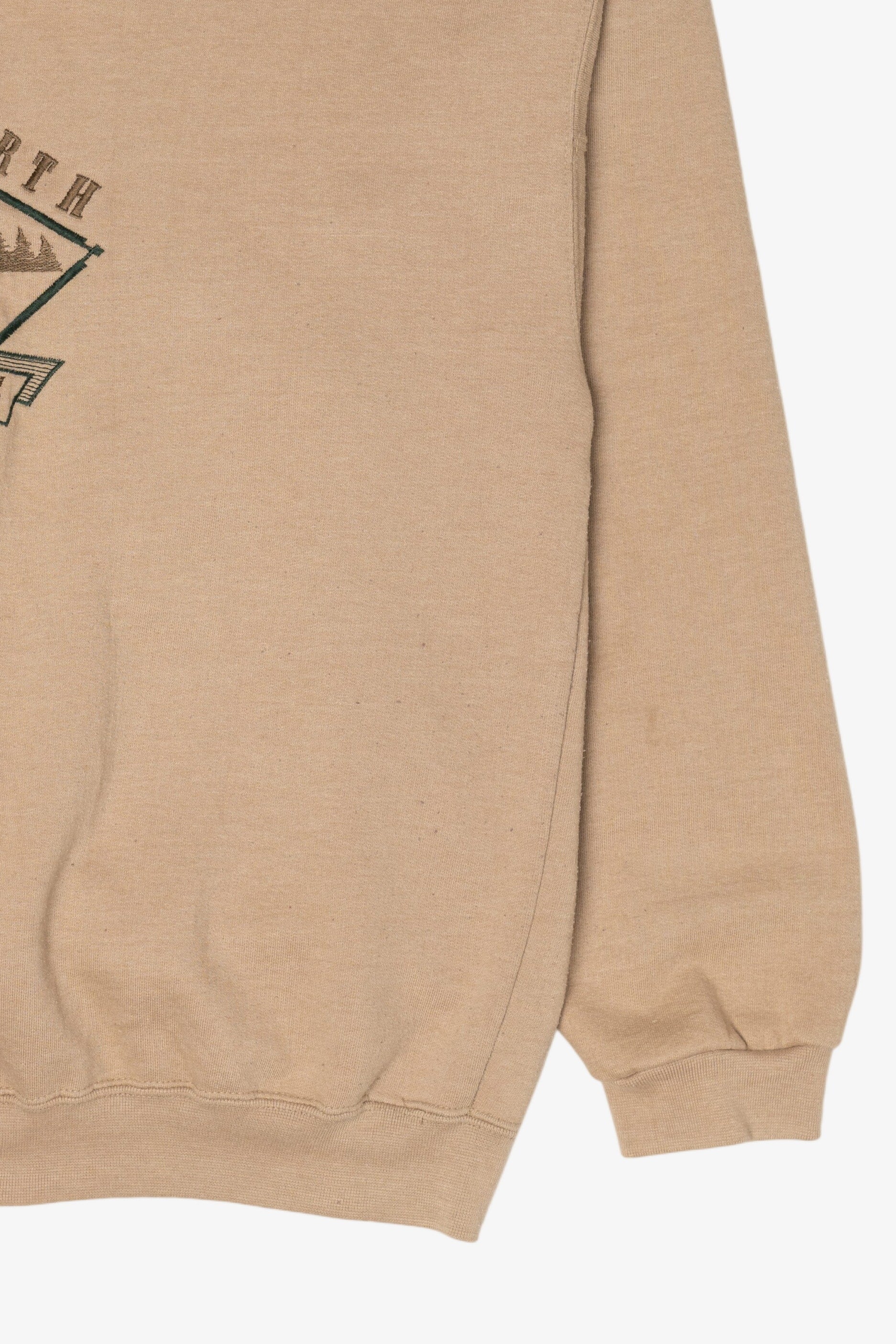 Vintage Headwaters "Spirit Of The North" Timber Wolf Sweatshirt (1990s)