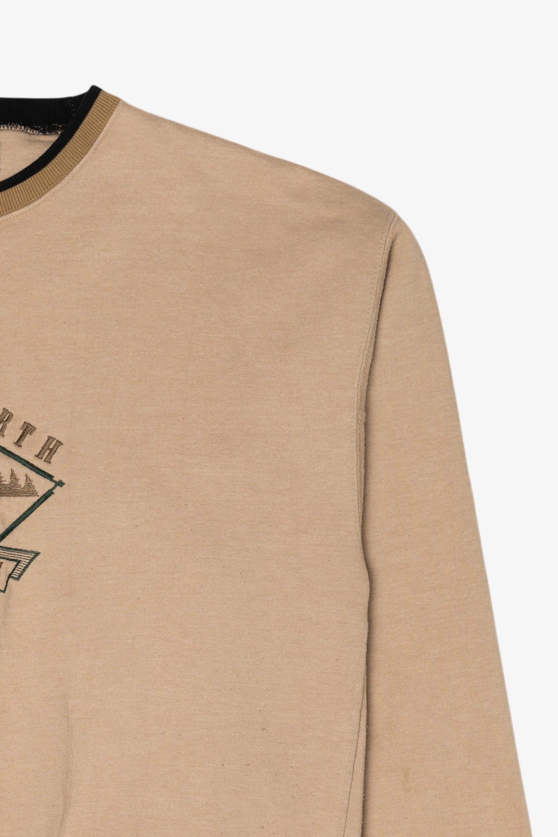 Vintage Headwaters "Spirit Of The North" Timber Wolf Sweatshirt (1990s)