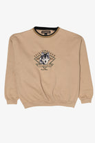 Vintage Headwaters "Spirit Of The North" Timber Wolf Sweatshirt (1990s)