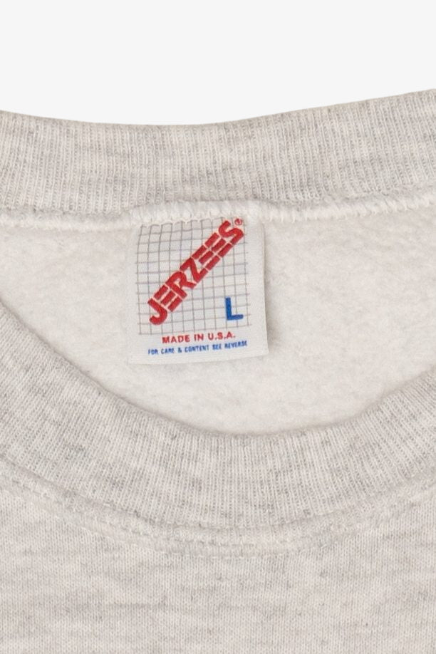 Vintage Light Gray Silver Fox Tours Raglan Sweatshirt (1990s)