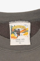 Vintage Field & Stream Wildlife Collection Authentic Gear Deer Buck Sweatshirt (1990s)