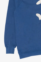 Vintage Blue "My Idea Of Exercise" Funny Bunny Raglan Sweatshirt (1990s)