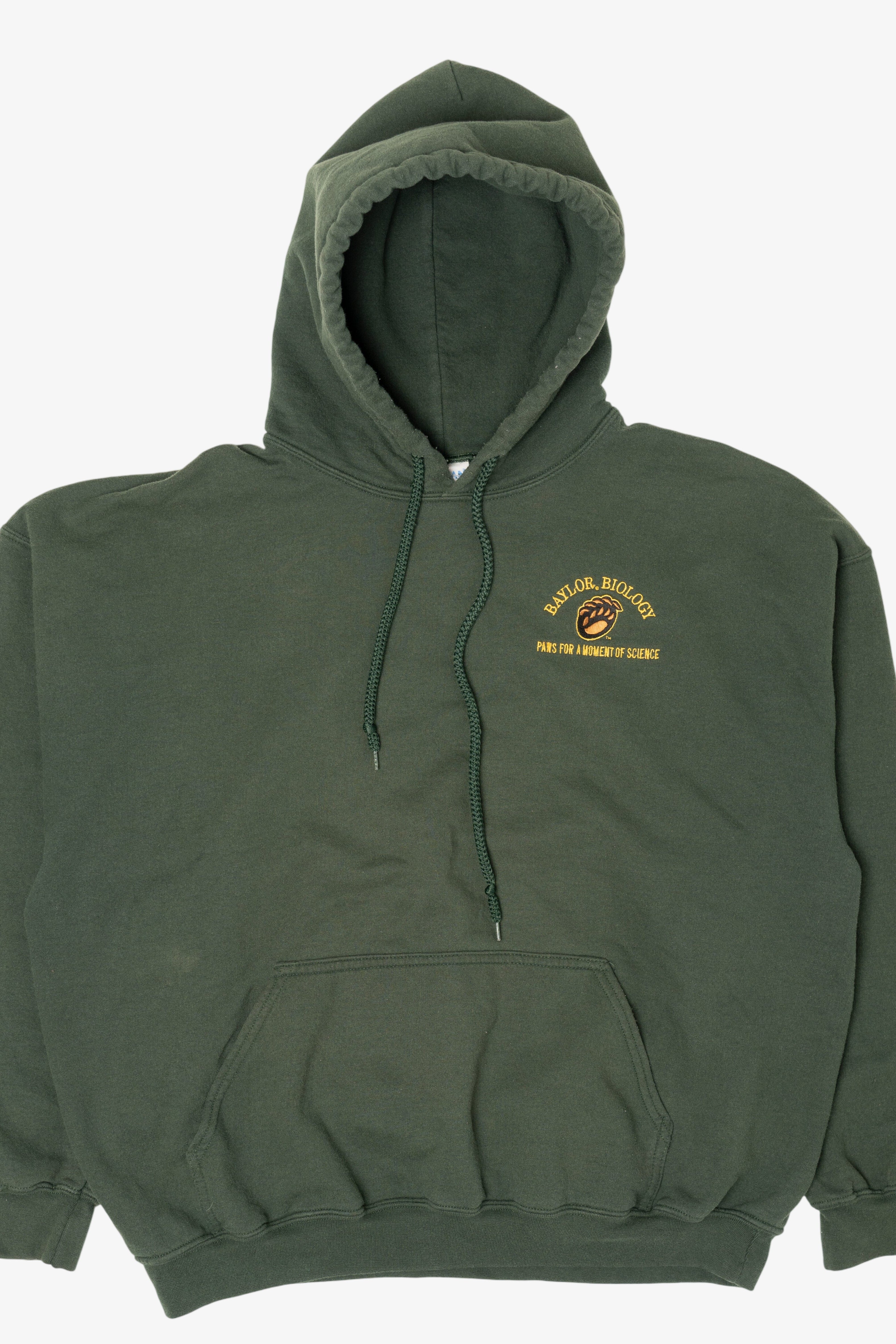 Vintage Army Baylor Biology Hooded Sweatshirt Sweatshirt (2000s)