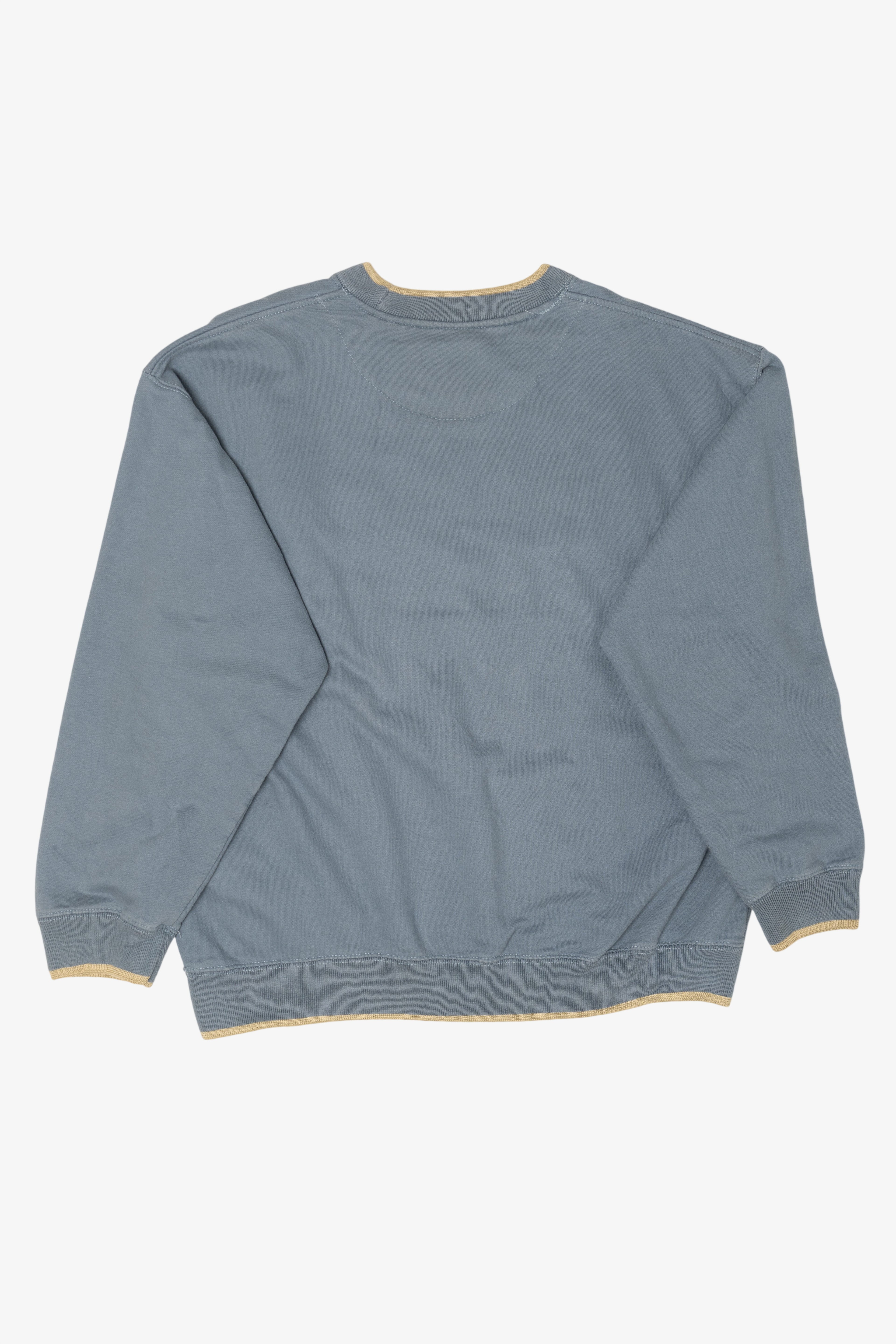 Vintage Light Blue "Lake Legend Lodge Bass Angler" Fish Sweatshirt (1990s)