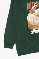 Vintage Green Mossy Oak Deer Buck Sweatshirt (1990s)