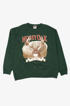 Vintage Green Mossy Oak Deer Buck Sweatshirt (1990s)