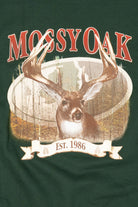 Vintage Green Mossy Oak Deer Buck Sweatshirt (1990s)