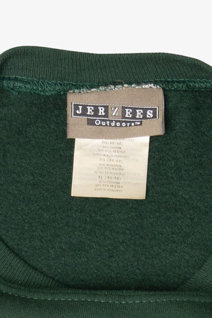 Vintage Green Mossy Oak Deer Buck Sweatshirt (1990s)