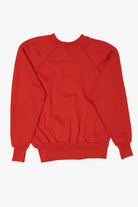 Vintage Red "Ich Liebe Dich" I Love You Teddy Bear Raglan Sweatshirt (1980s)