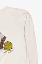 Vintage White Three Kittens In A Basket Sweatshirt (1980s)