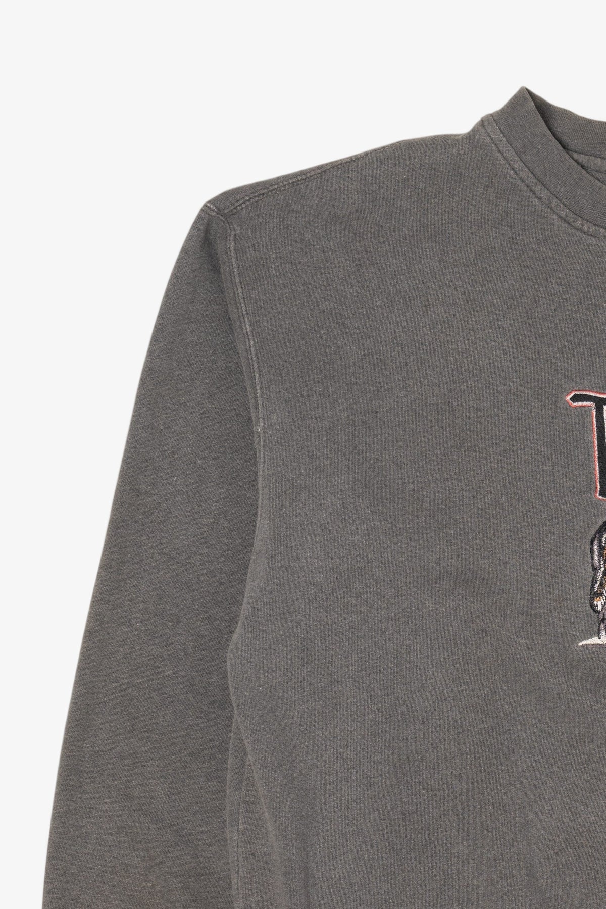 Vintage Embroidered Timber Wolves Sweatshirt (1990s)