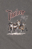 Vintage Embroidered Timber Wolves Sweatshirt (1990s)
