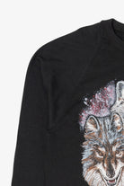 Vintage Three Wolves Raglan Sweatshirt (1990s)