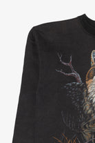 Vintage Black Tultex Wolf Sweatshirt (1990s)