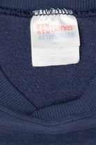 Vintage Embroidered Navy Blue Hilton Head Island Sweatshirt (1990s)