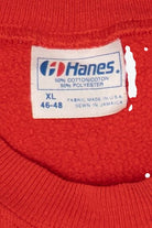 Vintage Red Alaska Husky Raglan Sweatshirt (1980s)
