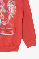 Vintage Embossed Kitten With Yarn Raglan Sweatshirt (1980s)