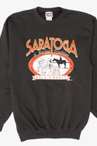 Vintage Saratoga Horse Racing Course Sweatshirt (2000s)