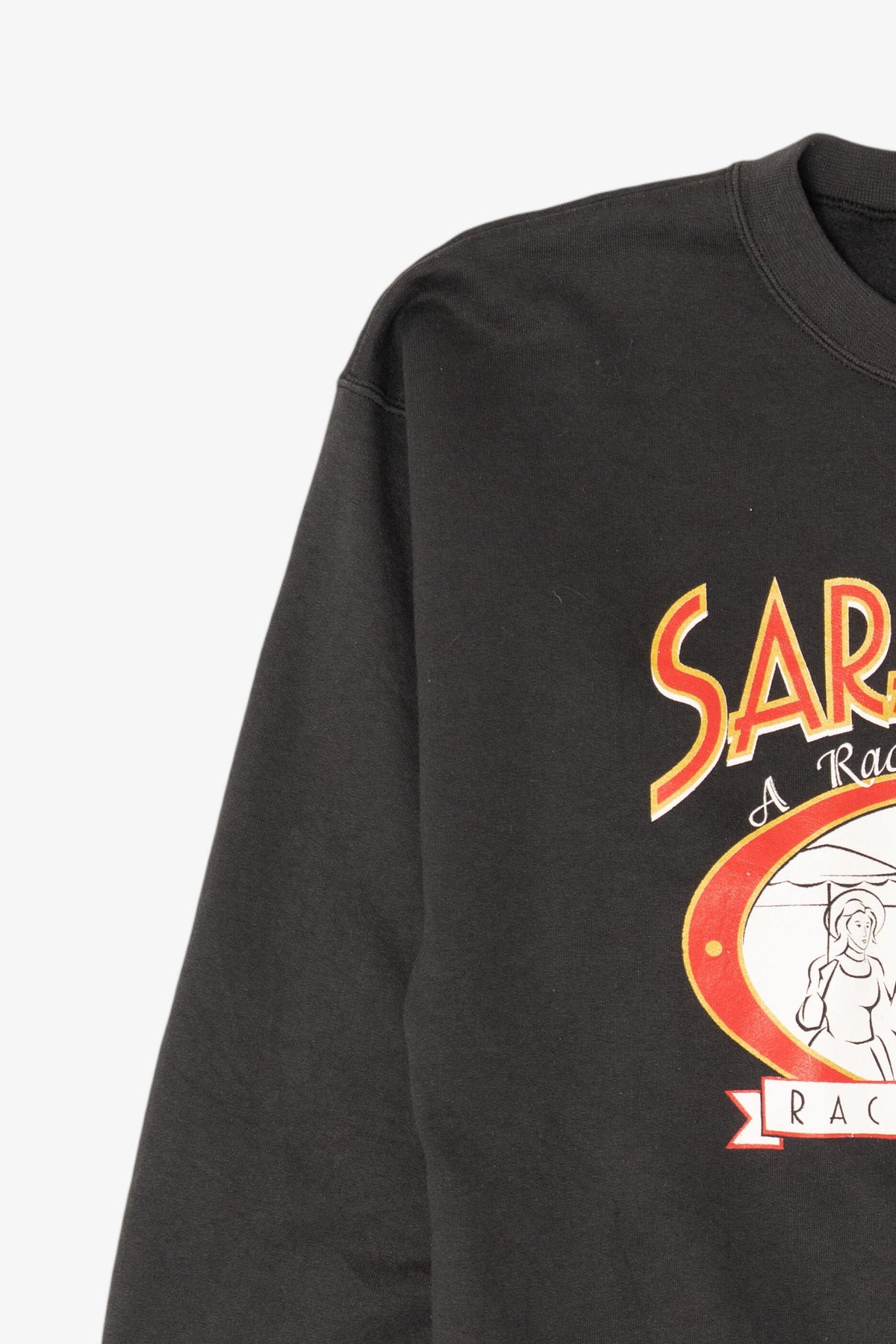 Vintage Saratoga Horse Racing Course Sweatshirt (2000s)