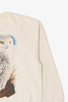 Vintage Snowy Owl Raglan Sweatshirt (1990s)