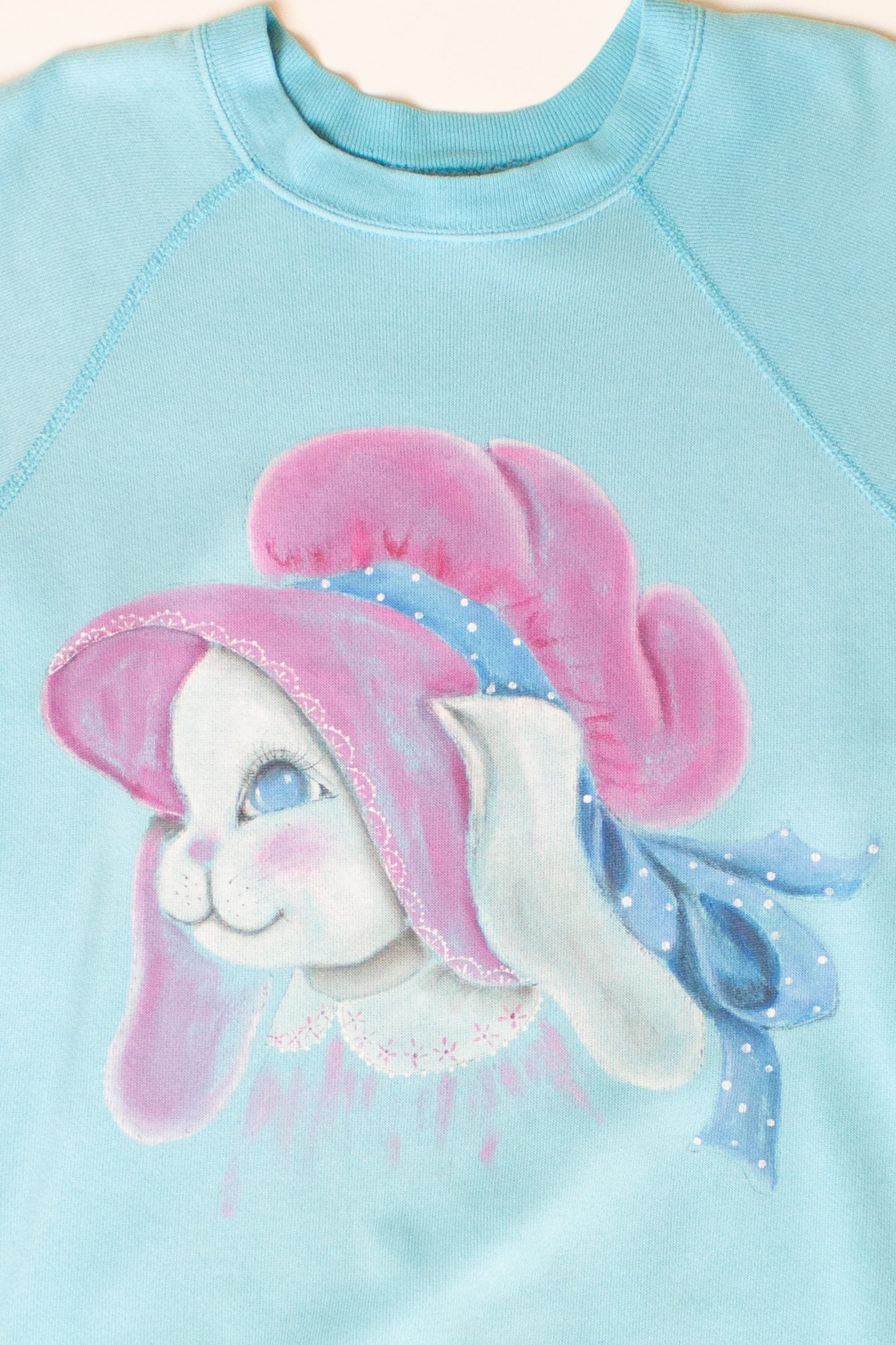 Vintage Painted Bunny Sweatshirt (1980s)