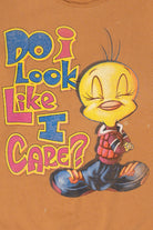 Vintage Distressed Looney Tunes Tweety "Do I Look Like I Care?" Sweatshirt (1990s)