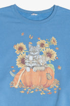 Vintage Cats In A Pumpkin Fall Harvest Sweatshirt (1990s)