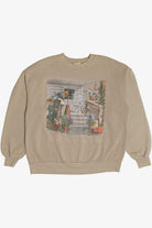 Vintage Fall Harvest Cottage Porch Sweatshirt (2000s)