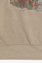 Vintage Fall Harvest Cottage Porch Sweatshirt (2000s)
