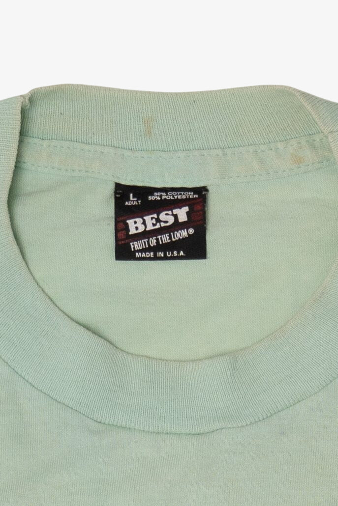 Vintage 'Stall Talk" Funny Horse Single Stitch T-Shirt (1990s)