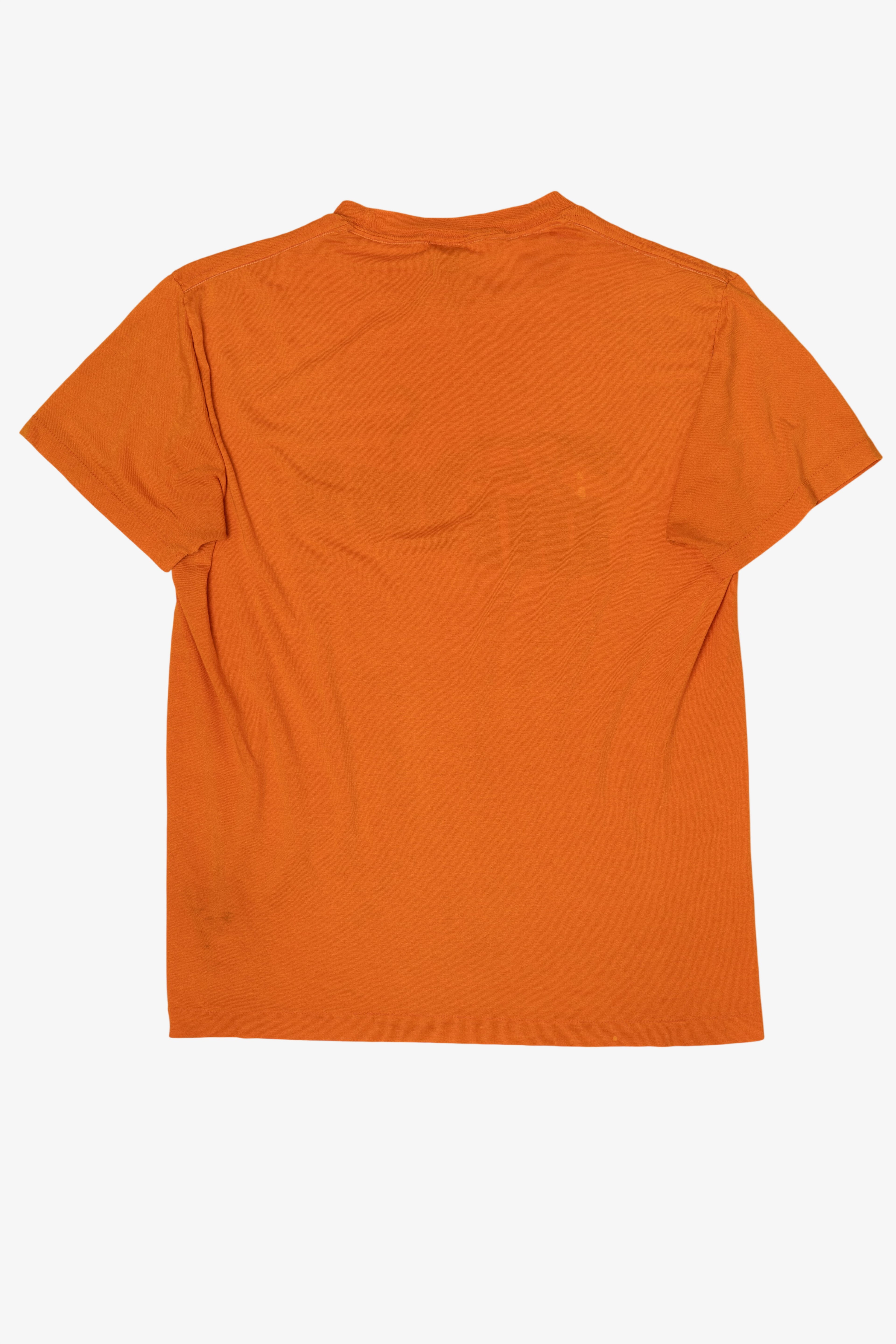 Vintage Distressed Orange Puma T-Shirt (1980s)