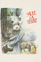 Vintage "Sauve La Terre" Save the Earth Tennessee River T-Shirt (1990s)