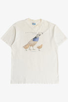 Vintage "California Quail" The Nature Company Single Stitch T-Shirt (1990s)