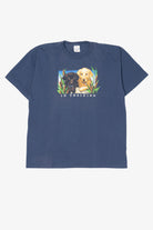 Vintage Labrador Puppies "In Training" Single Stitch T-Shirt (2000s)