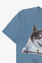 Vintage Alaska Huskies Sled Dogs Single Stitch T-Shirt (1990s)