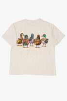 Vintage Virginia Ducks Front/Back Single Stitch T-Shirt (1990s)