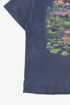 Vintage Embroidered Heron Stitch Art Single Stitch T-Shirt (1990s)