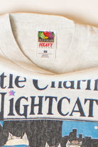 Vintage Little Charlie And The Nightcats Cropped T-Shirt (1990s)