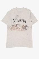 Vintage Las Vegas Horses Running Wrap Around T-Shirt (1990s)