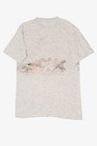 Vintage Las Vegas Horses Running Wrap Around T-Shirt (1990s)