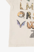 Vintage Animal Alphabet Single Stitch T-Shirt (1990s)
